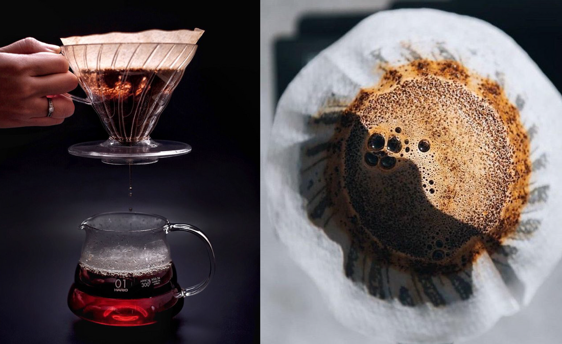 Metodo V60, ideal para pour overs.